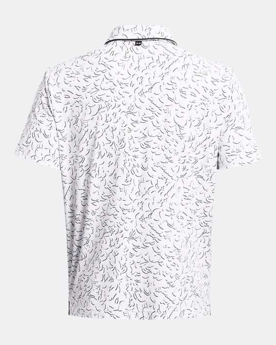 Polo UA Iso-Chill Verge para hombre, White, pdpMainDesktop image number 5